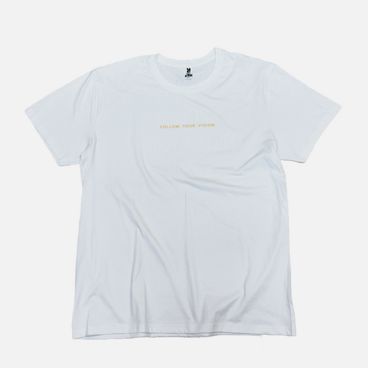CAMISETA BLANCA “FOLLOW YOUR VISION”